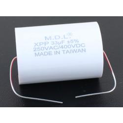MDL XPP Polypropylene 33mfd 400V