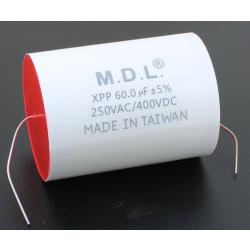 MDL XPP Polypropylene 60mfd 400V photo