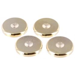 Floor Protectors - Gold Plated - Set of 4 photo