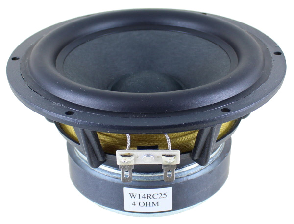 Silver Flute W14RC25-04 5.5" Woofer Wool Cone 4 ohm Photo