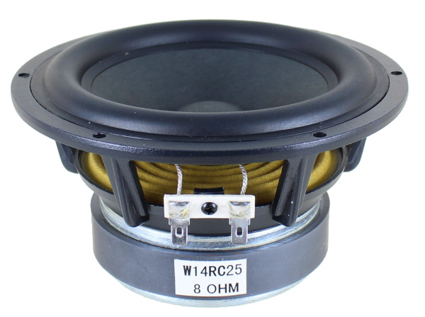 Silver Flute W14RC25-08 5.5" Woofer Wool Cone Photo