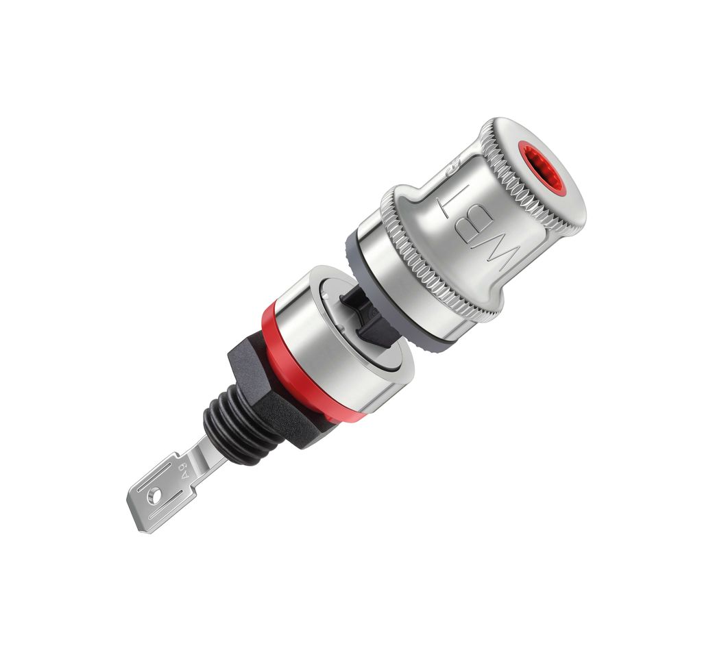 WBT-0710-Ag-R Nextgen Signature Binding Post - (Red)