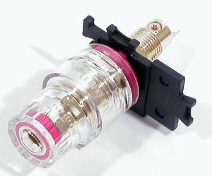WBT-0735-R Insulated Gold Plate Topline - Red photo