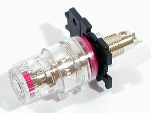 WBT-0765-R Insulated Midline Gold Plate - Red photo