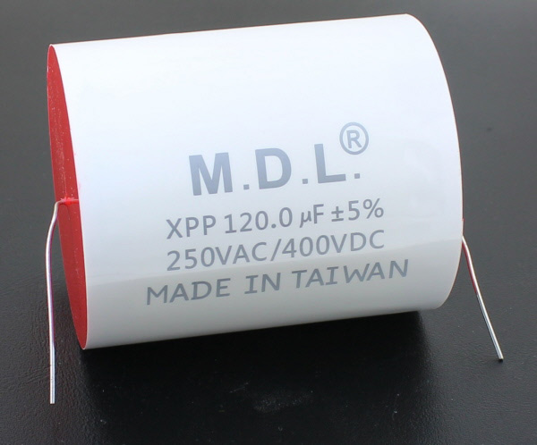 MDL XPP Polypropylene 120mfd 400V PHOTO