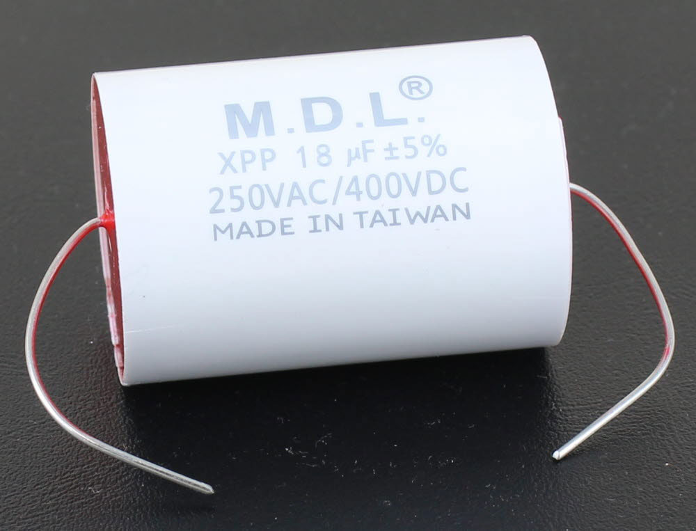 MDL XPP Polypropylene 18mfd 400V