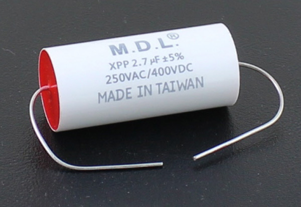 MDL XPP Polypropylene 2.7mfd 400V PHOTO