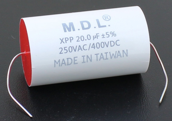 MDL XPP Polypropylene 20mfd 400V PHOTO