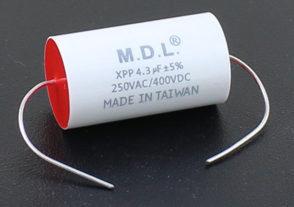 MDL XPP Polypropylene 4.3mfd 400V PHOTO