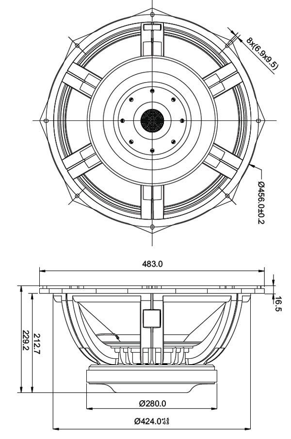 SB Audience Nero-18SW1100D parameters