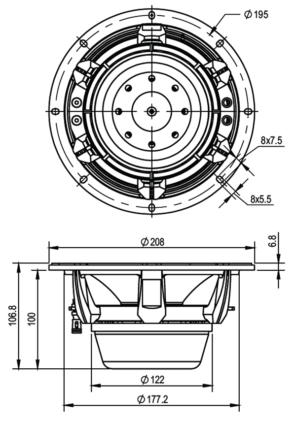 Nero 8MWN400D  parameters