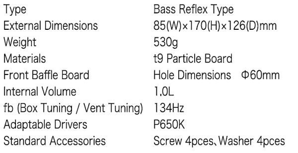 Fostex P650E