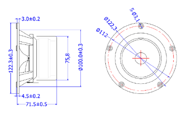 Mark Audio Pluvia-7P parameters