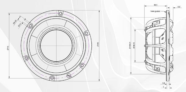 Purifi Audio PTT4.0PR-NF2-01 Mechanical