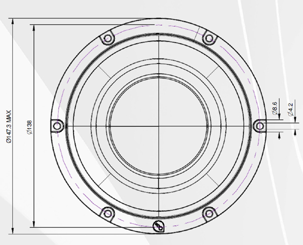 Purifi Audio PTT5.25PR-NF2-01 mech 1