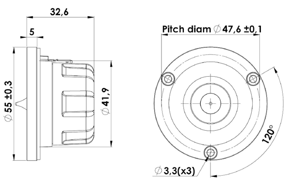 Scan-Speak R2004/602200 parameters