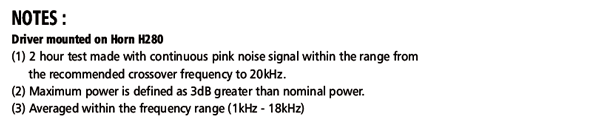 Rosso-65CD-T parameters