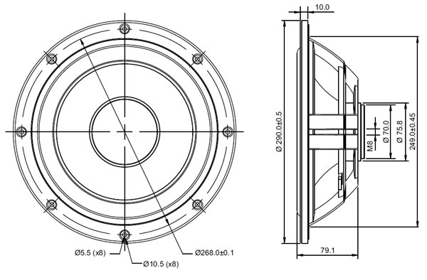 SB29NRX2-00 Mechanical Drawing