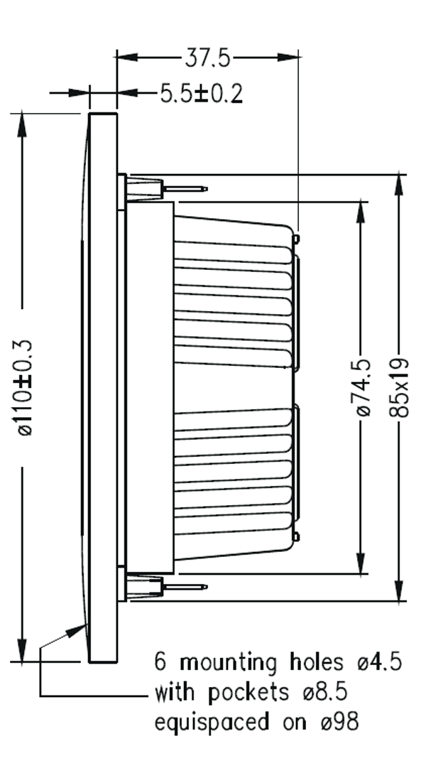 SEAS Excel T29CF-002 parameters