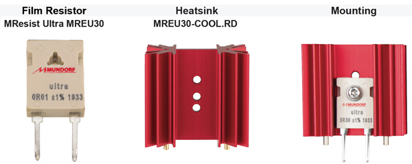 Mundorf Ultra Resistor with optional Heat Sink photos