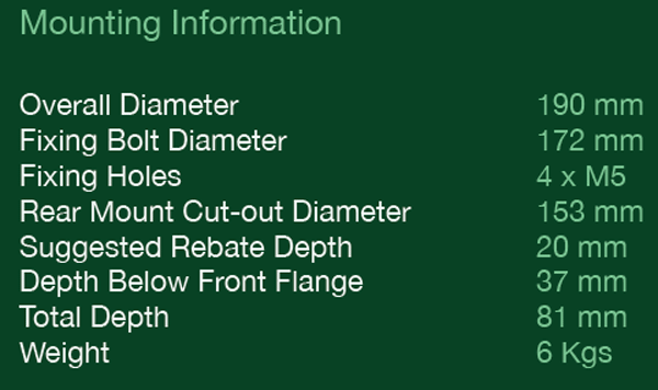 VM753E parameters