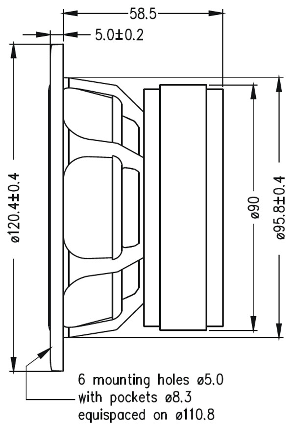 W12CY-006 Mechanical Drawing